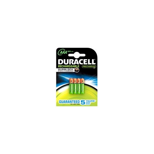 DURACELL baterie nabíjecí STAY.CHARGED 850mAh AAA/HR03 ;BL4