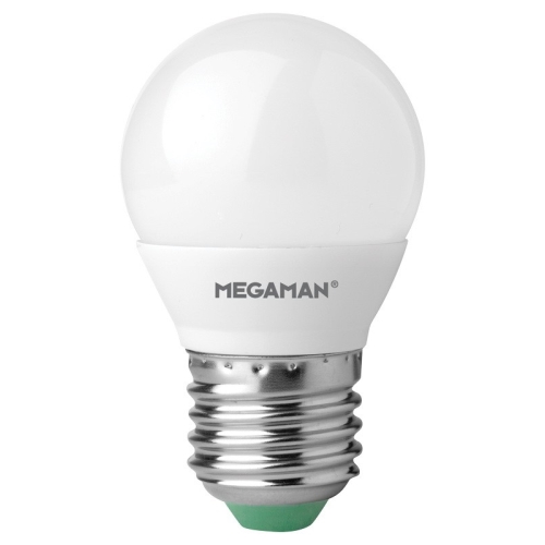 MEGAMAN  LED kapka E27 náhrada za 25W 4000K 3W Opál