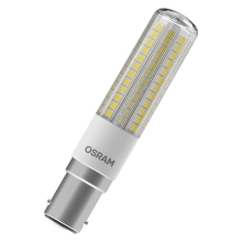 OSRAM LED bulb T18 7W/60W B15d 2700K 806lm NonDim 15Y čirá