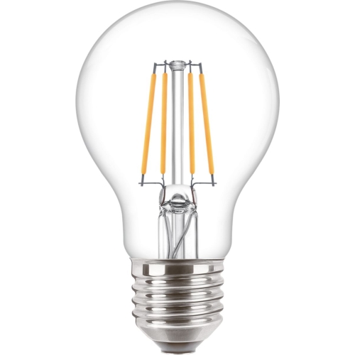 PHILIPS LED bulb.filam. A60 4.3W/40W E27 2700K 470lm NonDim 15Y