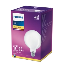 PHILIPS LED globe Classic G125 10.5W/100W E27 2700K 1521lm NonDim 15Y