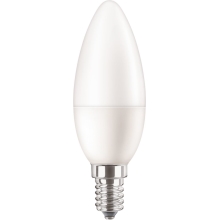 Philips  LED svíčka E14 náhrada za 40W 2700K 5W opál